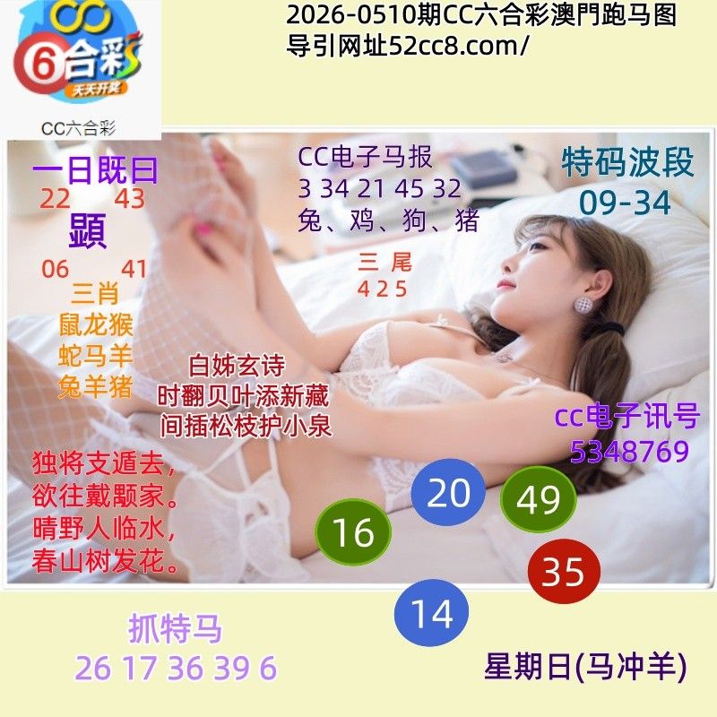 CC六合澳门跑马图0510期